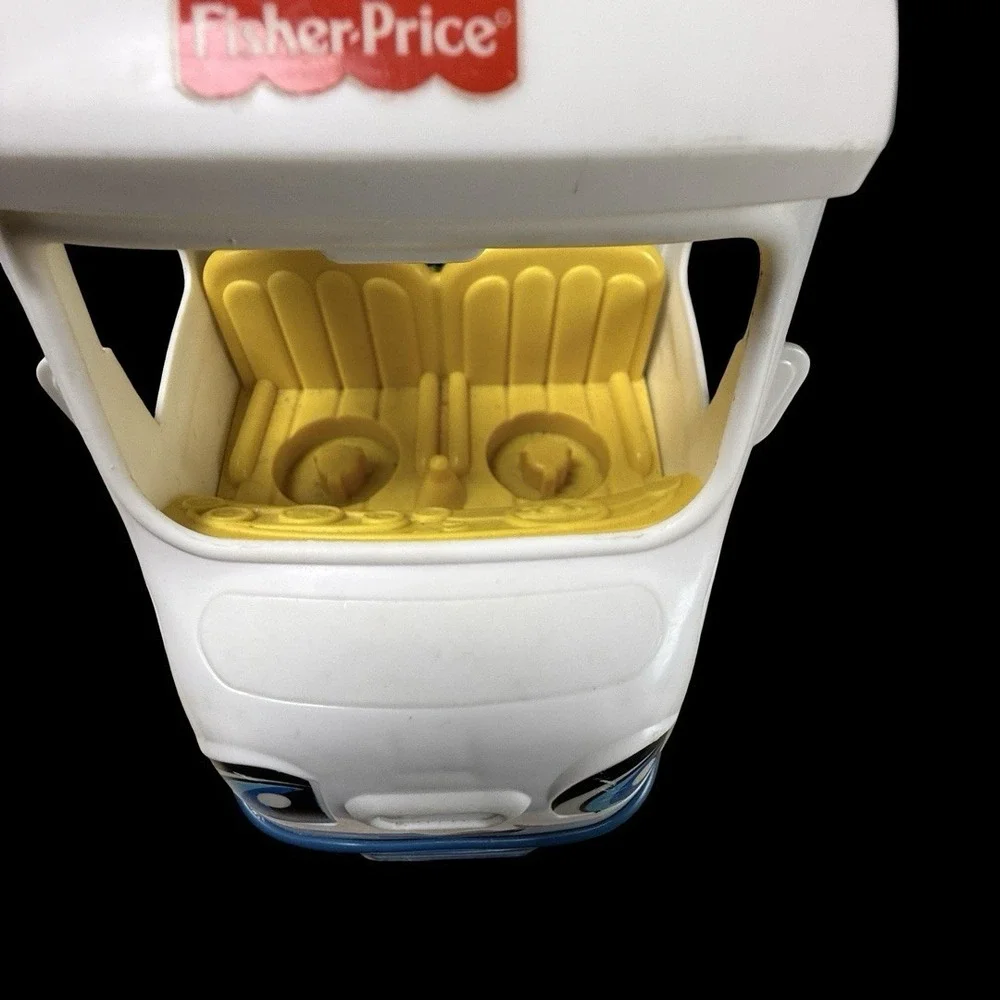 Fisher Price Little People Camping Camper Van RV Works INCOMPLETE‎